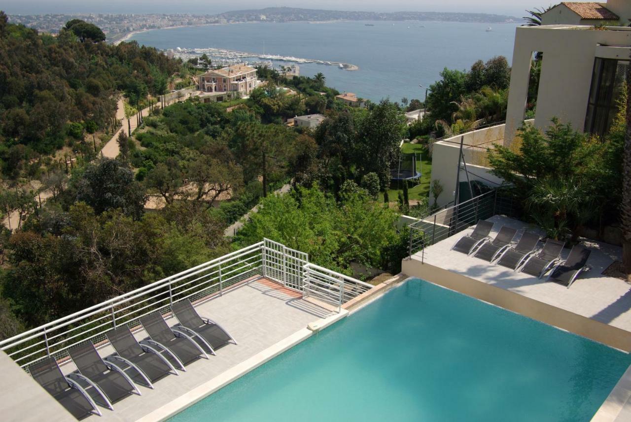 Villa Alamp#Supercannes #Golfejuan #Cannes #Mediterraneanpanoramicview #Piscine #Rooftop # Verymodern #Openliving #Closebeach #Closecapantibes Vallauris Εξωτερικό φωτογραφία